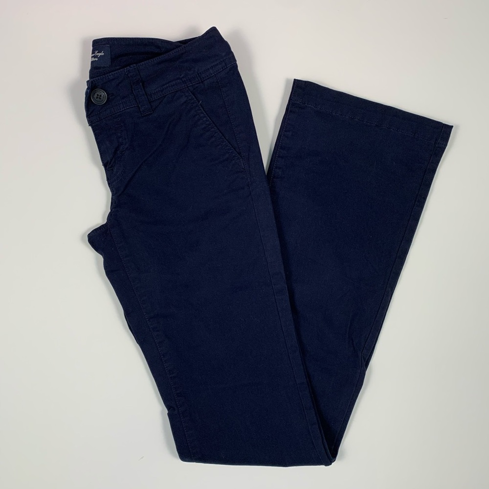 American Eagle Navy Uniform Pants
